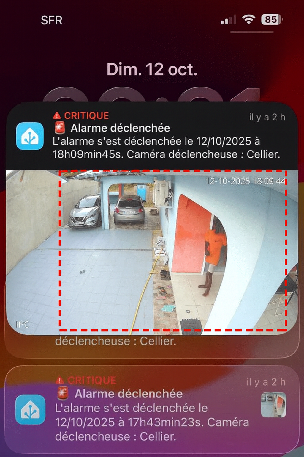 Connectivité totale avec une application domotique